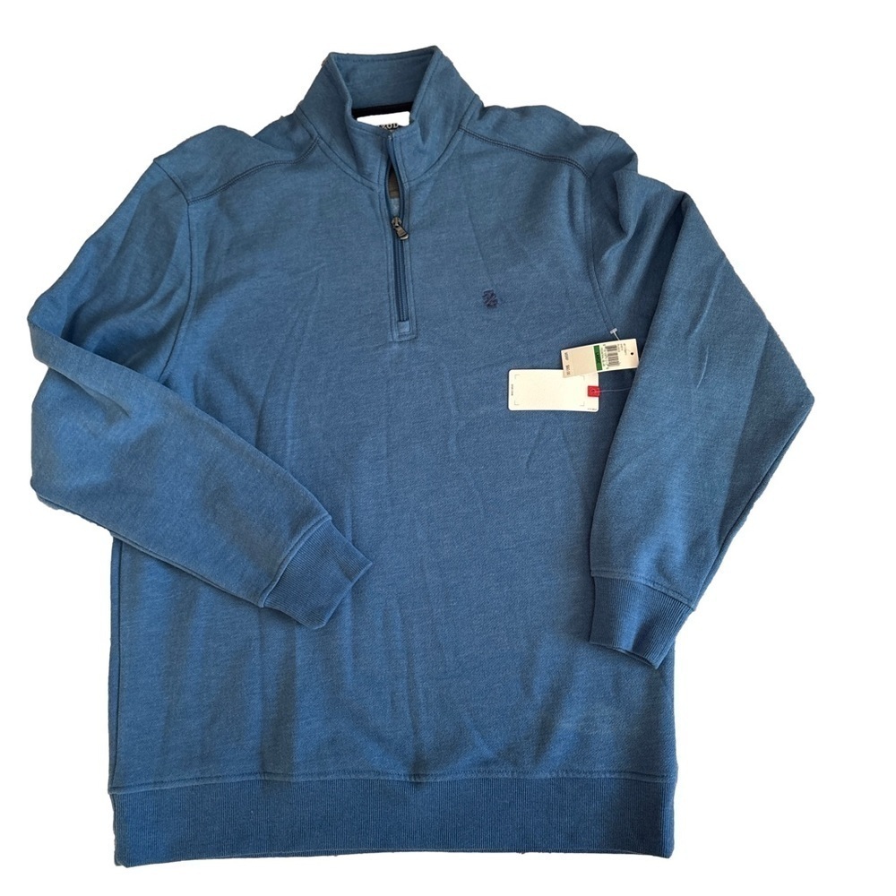 NWT Izod Saltwater fleece 1/4 zip fleece/sweatshirt  pullover